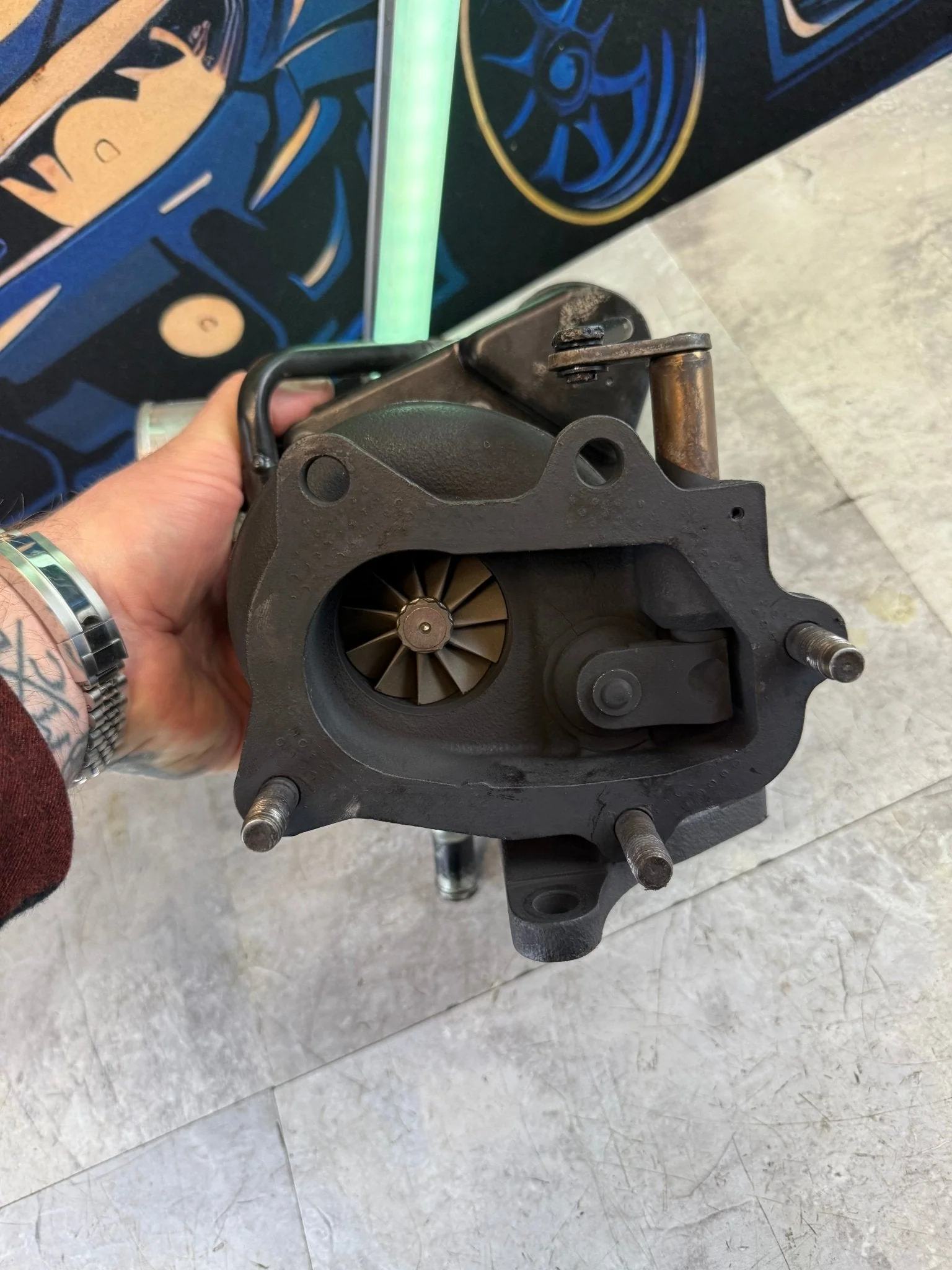 VF 39 VF39 Subaru STi WRX Turbo w/ 0 miles HCFI 10 Blade Billet CHRA vf48 vf43 vf30 - Image 3