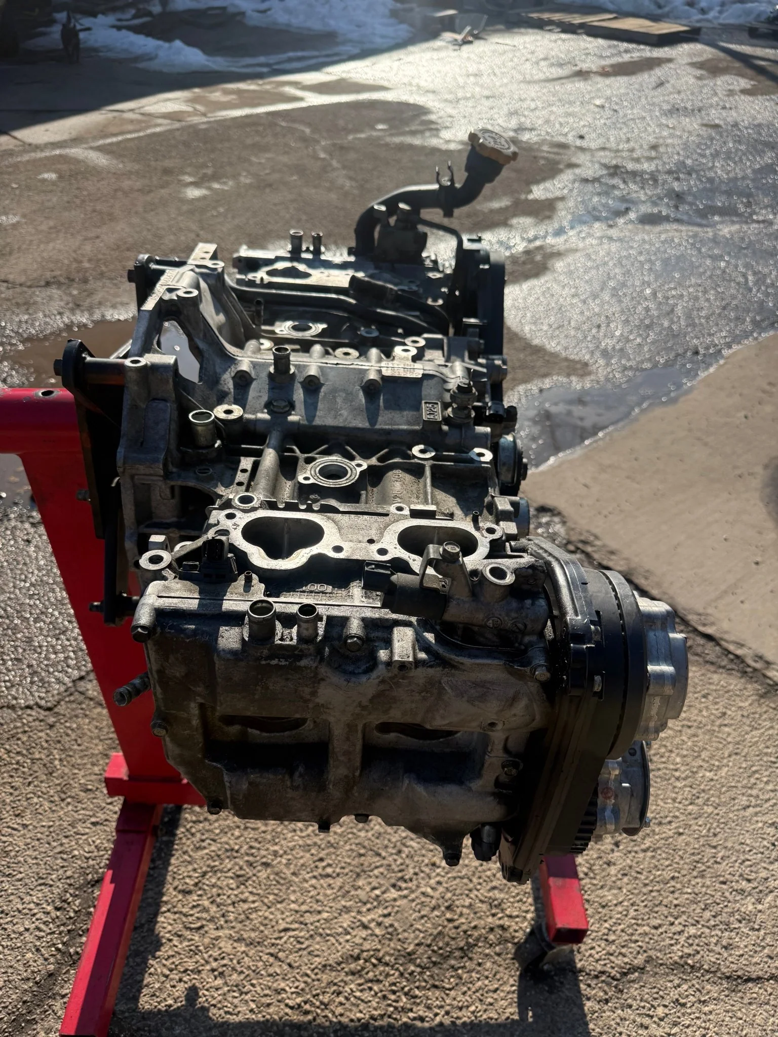 W25 EJ257 Subaru STi 2008 - 2021 dual avcs engine boxer motor longblock w/ arp head studs & oem head gaskets - Image 7